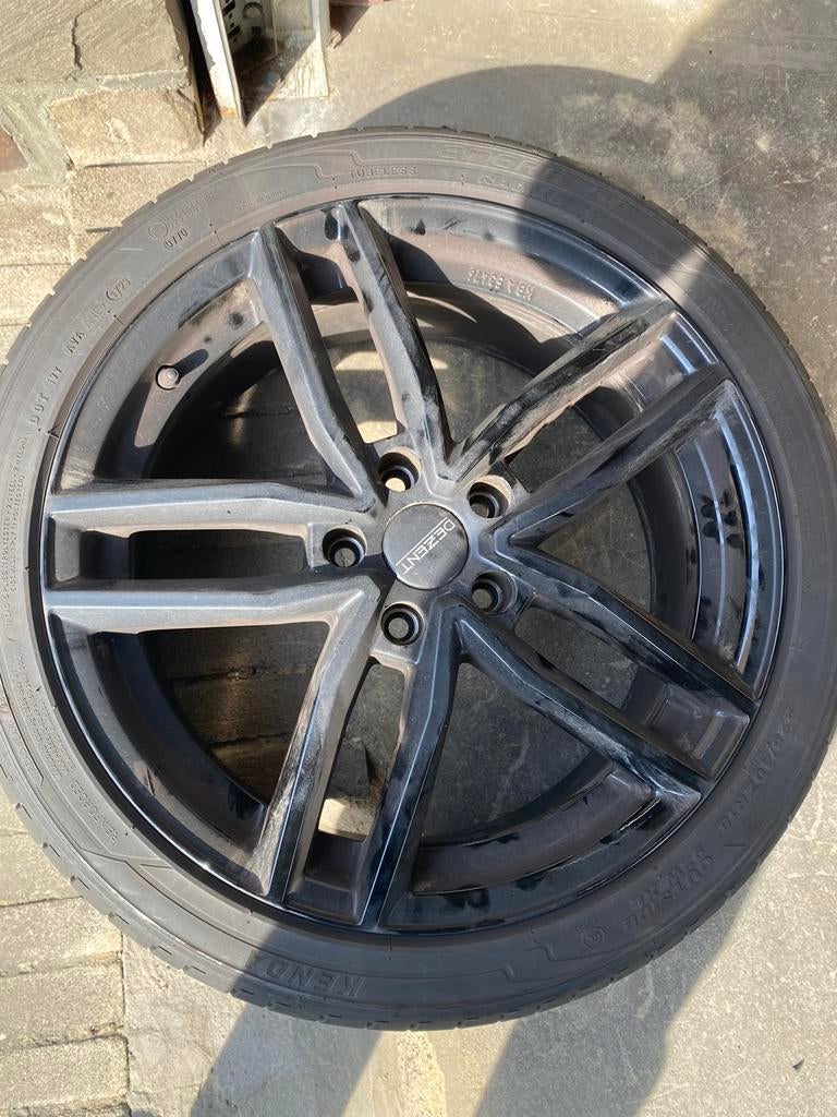 Jantes + pneu été, Auto-onderdelen, Banden en Velgen, Banden en Velgen, Zomerbanden, 18 inch, 225 mm, Bestelwagen, Gebruikt, Ophalen