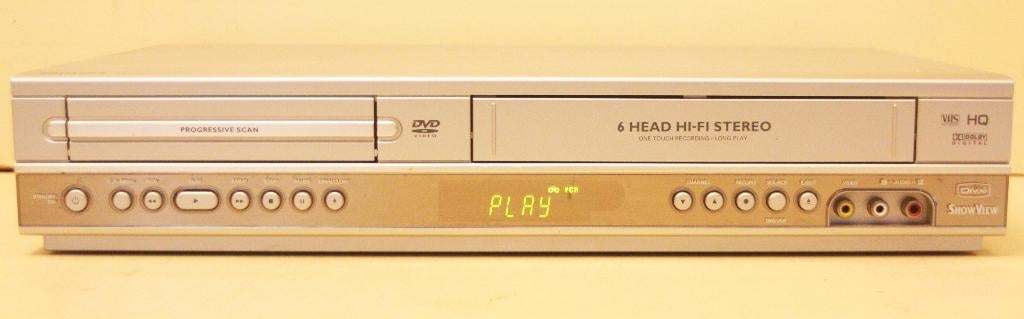 Philips Videorecorder & DVD In Eén Toestel / Kopiëren Kan!, Audio, Tv en Foto, Videospelers, Ophalen of Verzenden, Zo goed als nieuw