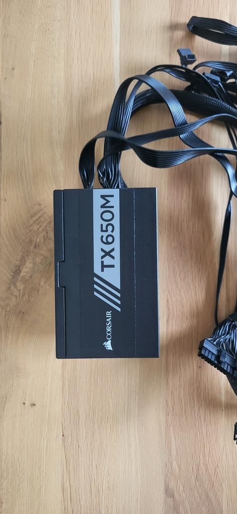 Alimentation PC Corsair TX 650M Gold Semi modulaire, Informatique & Logiciels, Enlèvement