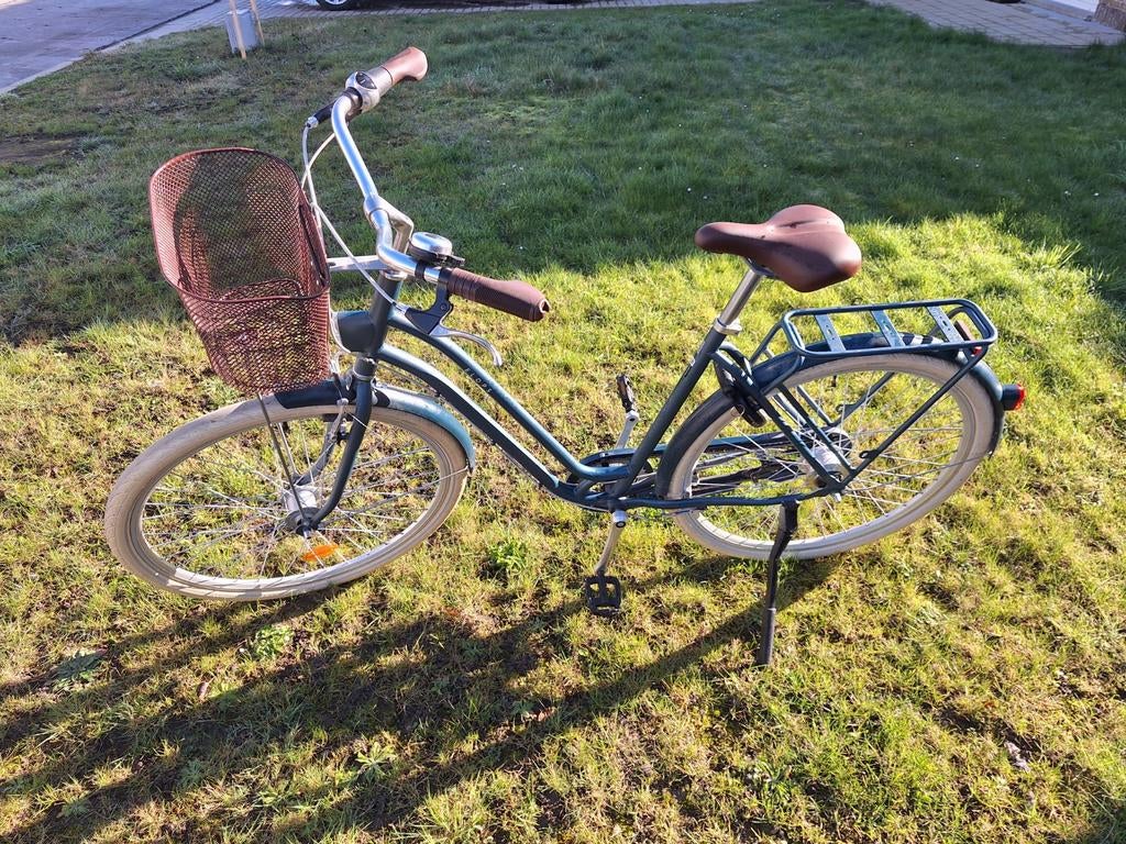 Decathlon Elops 540 damesfiets, Fietsen en Brommers, Fietsen | Dames | Damesfietsen, Versnellingen, 56 cm of meer, Zo goed als nieuw