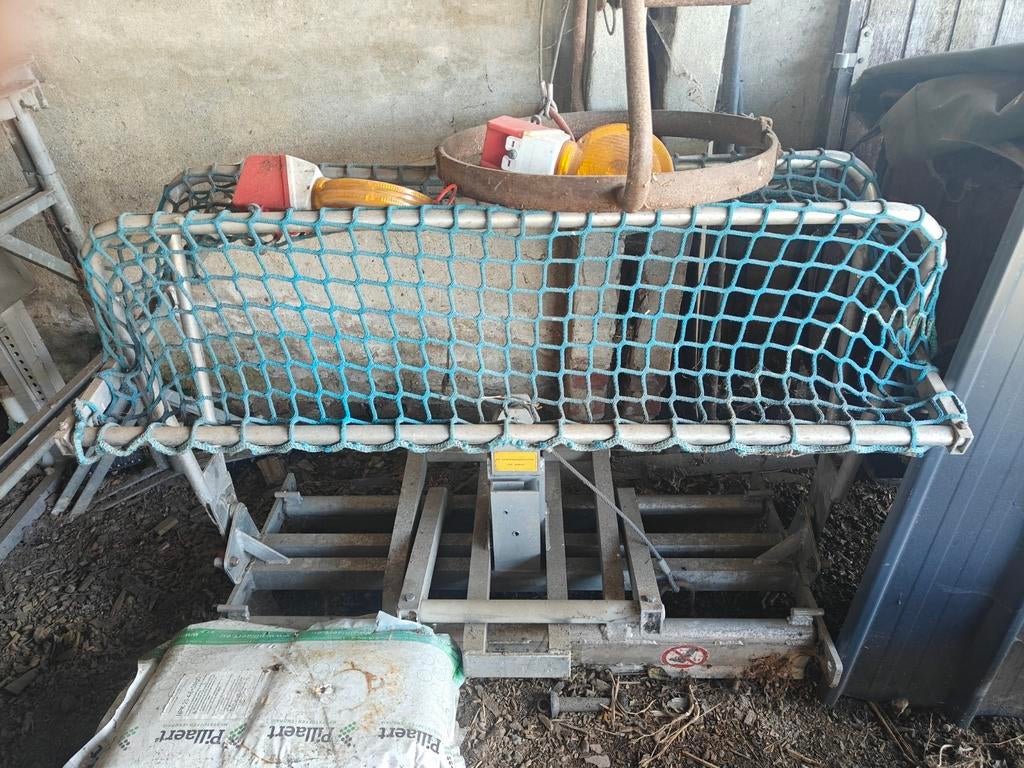 pannentang en pannenwagen, Enlèvement