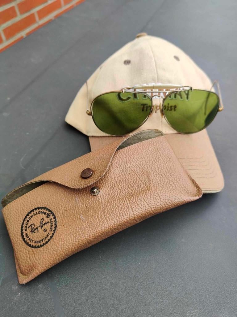 RAYBAN AVIATOR vintage, Gebruikt, Zonnebril, Ophalen of Verzenden, Ray-Ban