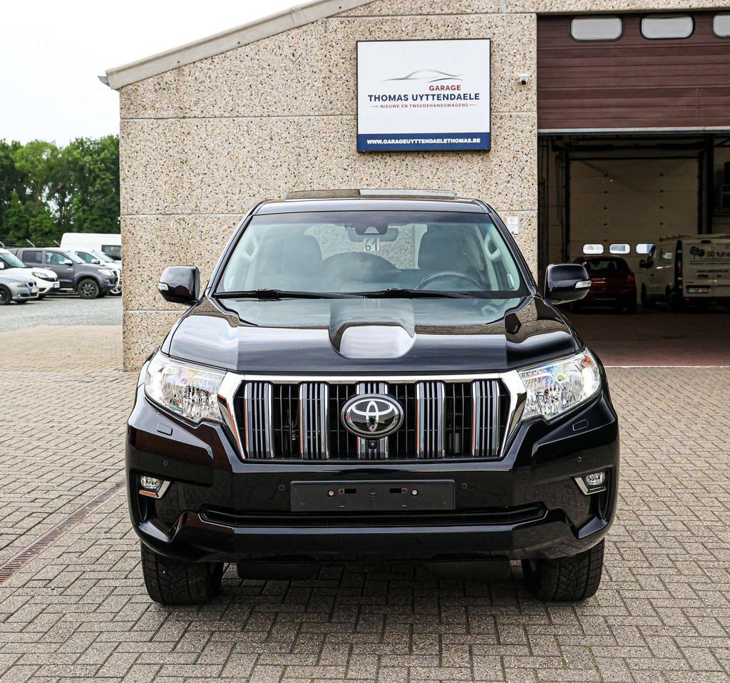 Toyota Land Cruiser STYLE-UITVOERING*SCHUIFDAK*LEDER*360CA, Auto's, Toyota, Automaat, Gebruikt, 4 cilinders, Zwart