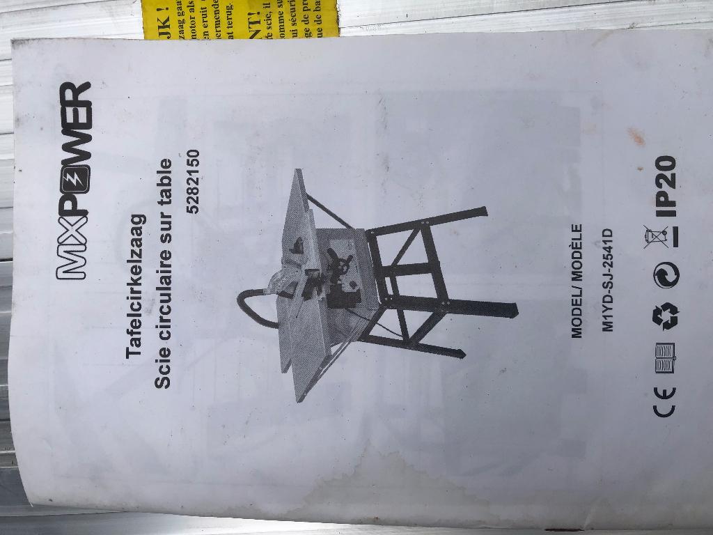 Scie circulaire sur table, Bricolage & Construction, Neuf, 1200 watts ou plus, Enlèvement, Autre