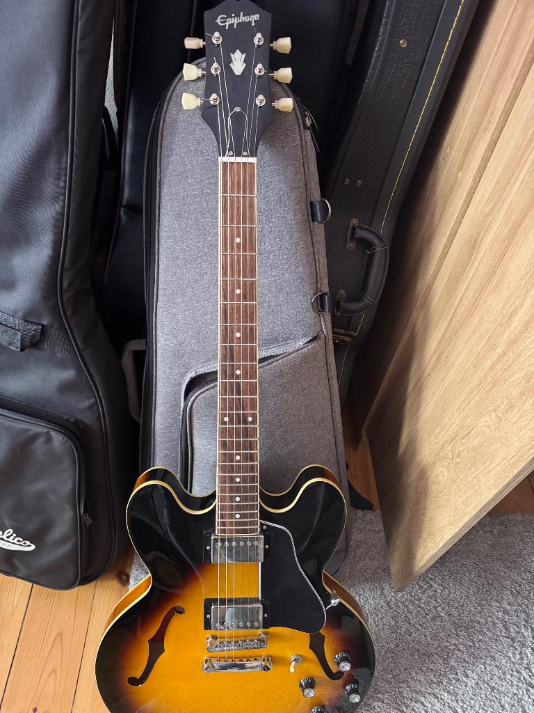 Epiphone 335IBG&Young Chang telecaster, Musique & Instruments, Instruments à corde | Guitares | Électriques, Enlèvement, Epiphone