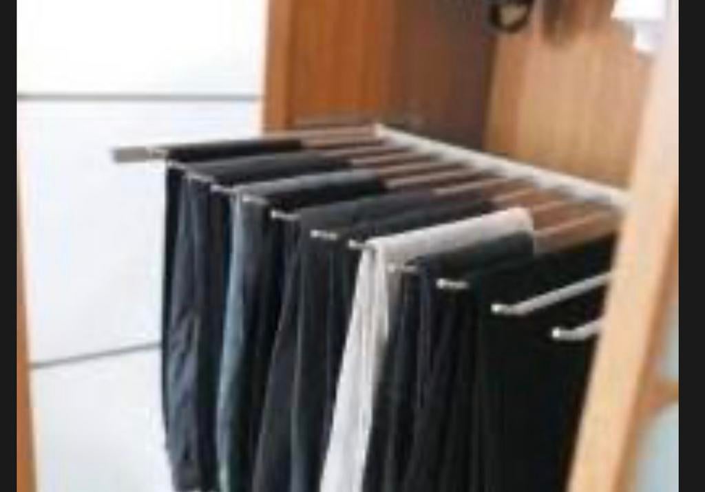 Ikea broekhouder metaal voor pax kast, Ophalen, Zo goed als nieuw