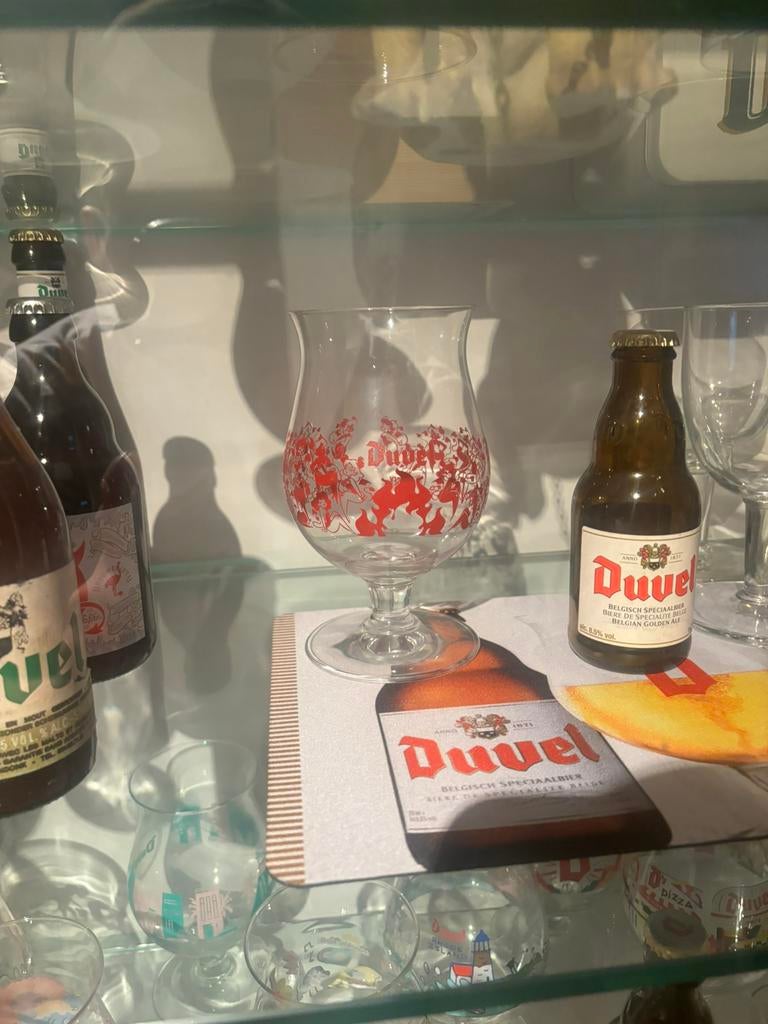 Duvel glas kelsey, Ophalen, Zo goed als nieuw, Glas of Glazen, Duvel