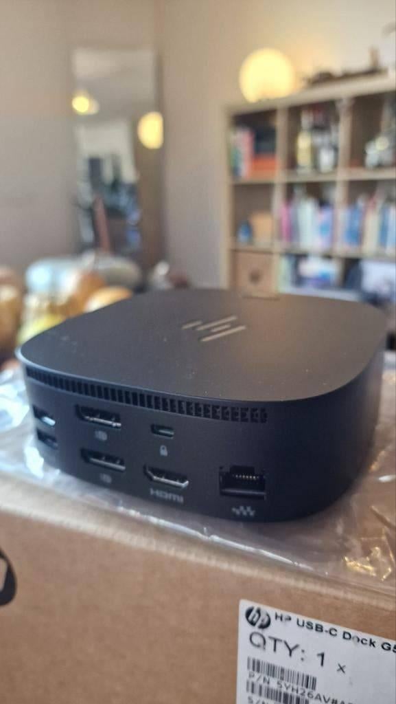 HP USB‑C Dock G5 – universele docking station met HDMI/DP, Informatique & Logiciels, Stations d'accueil, Neuf, Hp, Tablette, Enlèvement