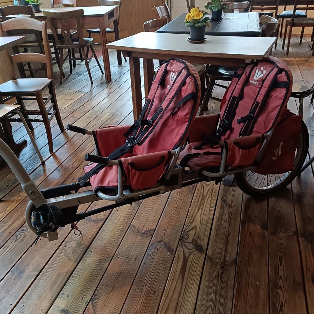 Weehoo voor 2, Fietsen en Brommers, Fietsaccessoires | Aanhangwagens en Karren, Aanhangfiets, Ophalen