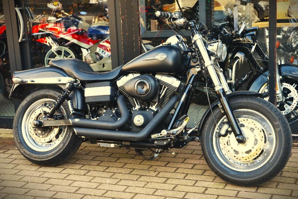 HARLEY DAVIDSON DYNA FAT BOB ***MOTOVERTE.BE***, 2 cilinders, Chopper, Bedrijf, 1585 cc