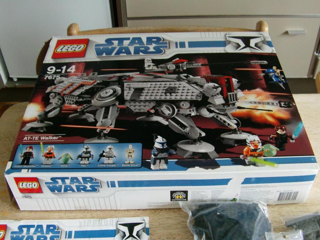 lego , star wars, AT-TE Walker  7675  jaar 2008, Gebruikt, Star Wars, Lego, Ophalen of Verzenden