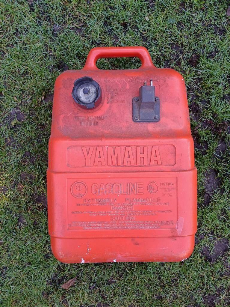 Yamaha externe benzine tank 25l, Watersport en Boten, Ophalen, Zo goed als nieuw, Motor en Techniek, Zeilboot of Motorboot
