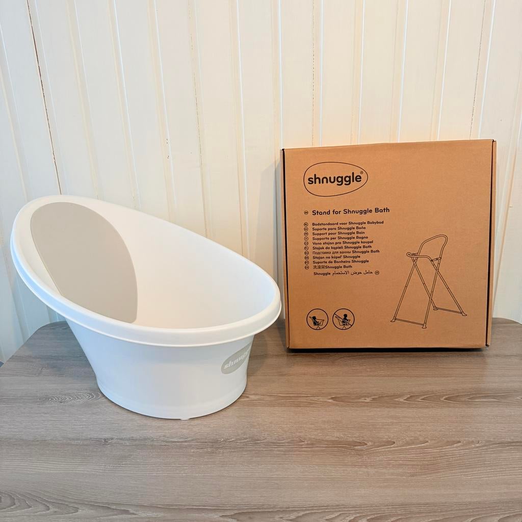 Shnuggle baby badje met staander (nieuw), Kinderen en Baby's, Ophalen, Zo goed als nieuw, Badje