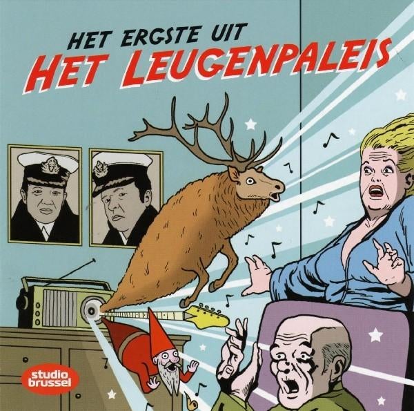 3CD Het Ergste Uit Het Leugenpaleis - 2005, Cd's en Dvd's, Cd's | Humor en Cabaret, Ophalen of Verzenden, Zo goed als nieuw