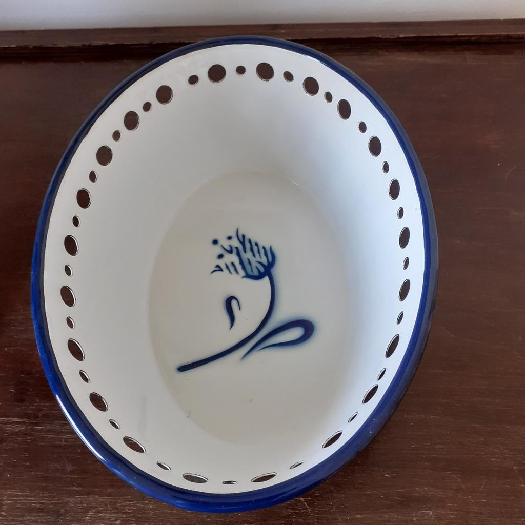 Emaille kom, Ophalen