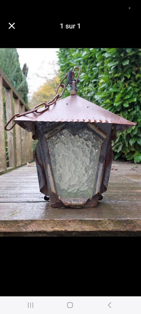 Lanterne d’époque, Enlèvement