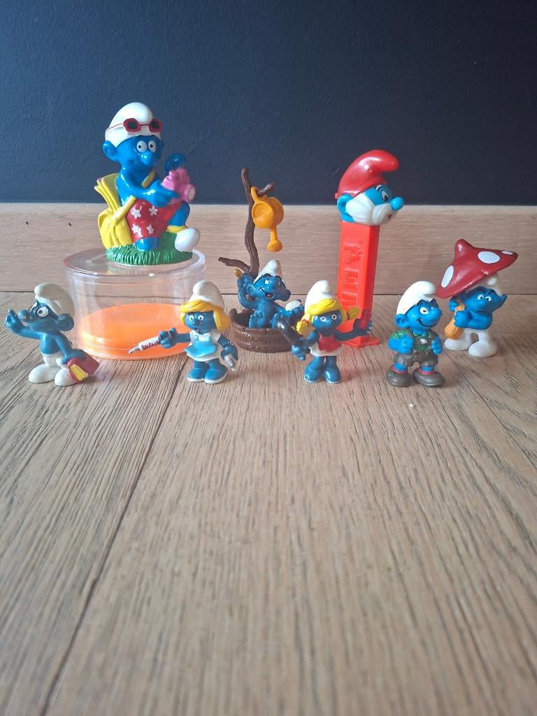 smurfen lot 16€, Ophalen of Verzenden, Zo goed als nieuw, Smurfin