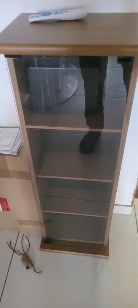 Colonne en bois pour dvd , CD , Jeux vidéo, Maison & Meubles, Enlèvement, Bois, CD