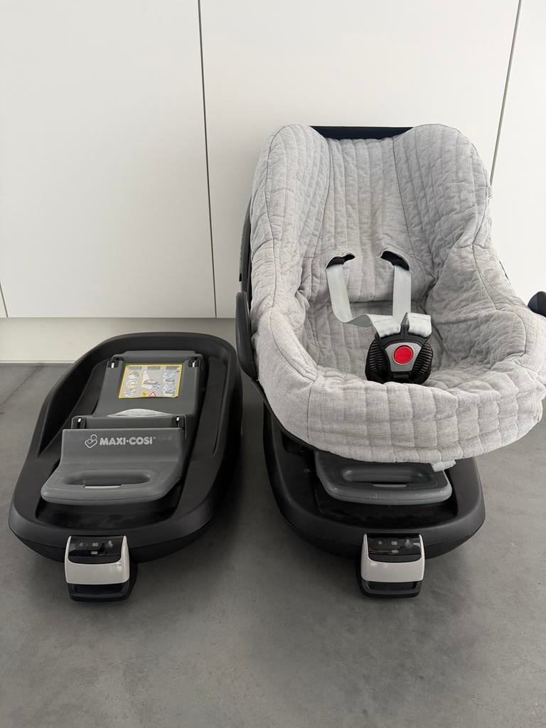 Maxi cosi + 2 FamilyFix’en, Kinderen en Baby's, Ophalen, Gebruikt, Maxi-Cosi, Isofix