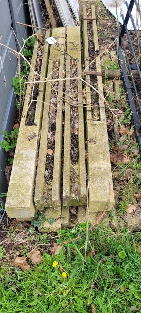 Gratis tuinafsluiting in beton, Tuin en Terras, Ophalen