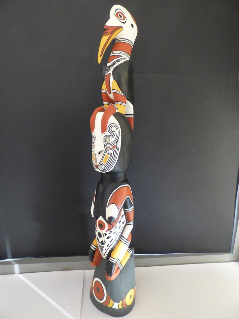 neushoornvogel, voorouder+vogel, anthropozoomorphisch beeld, Verzenden