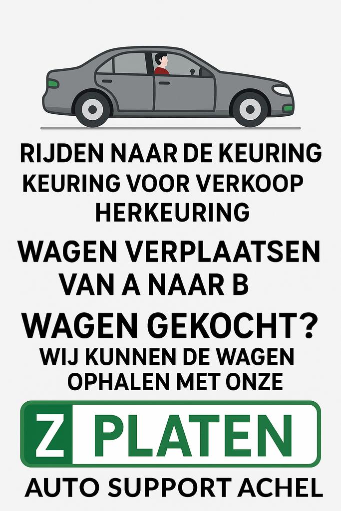 Ik breng u wagen naar de keuring met z-platen, Ophalen