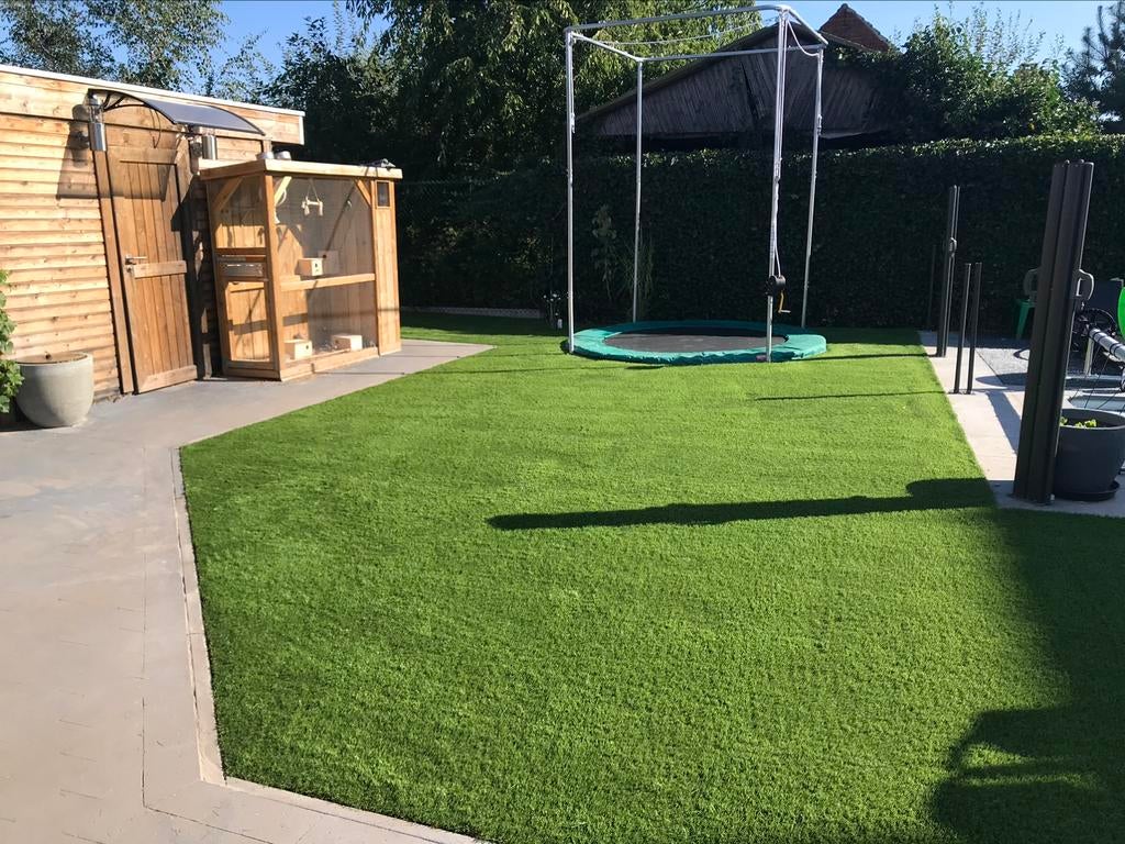 NIEUW Goedkoop kunstgras voor camping /terras te Grobbendonk, Enlèvement, Neuf, 20 m² ou plus, Gazon artificiel