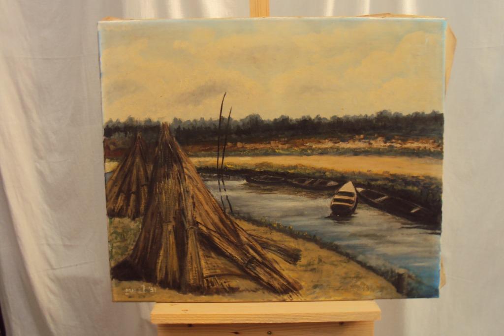 schilderij, Antiek en Kunst, Kunst | Schilderijen | Klassiek, Ophalen