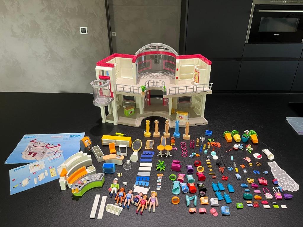 Playmobil centre commercial entièrement équipé - 5485, Enfants & Bébés, Jouets | Playmobil, Utilisé, Ensemble complet, Enlèvement ou Envoi