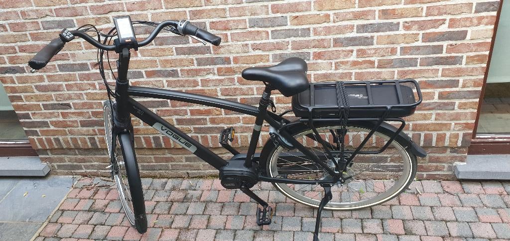 heren elec.fiets  Vogue met 600km nu 50%, Fietsen en Brommers, Elektrische fietsen, Zo goed als nieuw, 51 tot 55 cm, 50 km per accu of meer