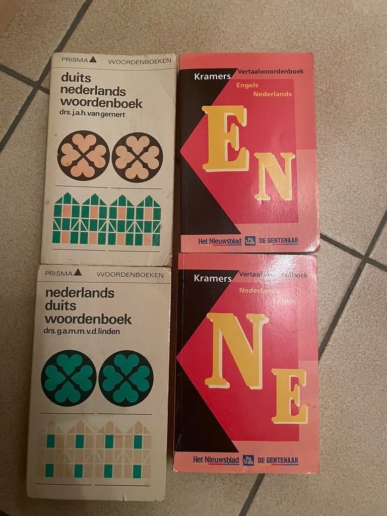 Woordenboeken, Ophalen of Verzenden