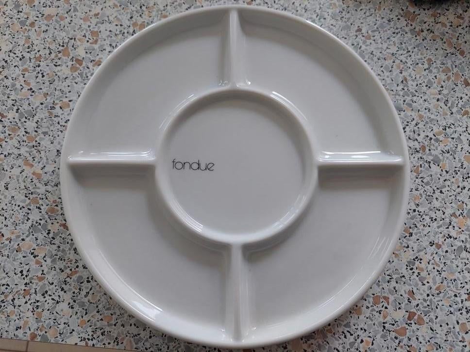 Fondue borden, Huis en Inrichting, Keuken | Servies, Ophalen, Bord(en)