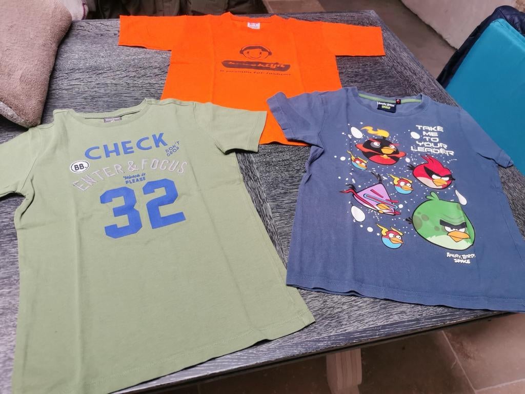 3 jolis t-shirts pour garçons taille 140, Enfants & Bébés, Enlèvement ou Envoi, Comme neuf