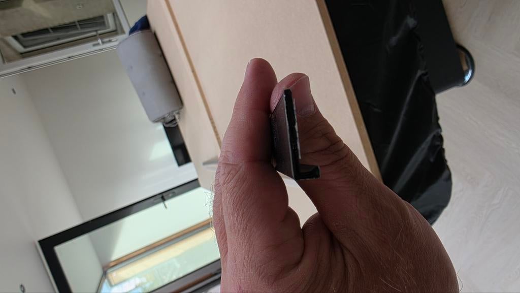 Aluminium zwart L profiel, Doe-het-zelf en Bouw, Metalen, Ophalen, Nieuw, Aluminium