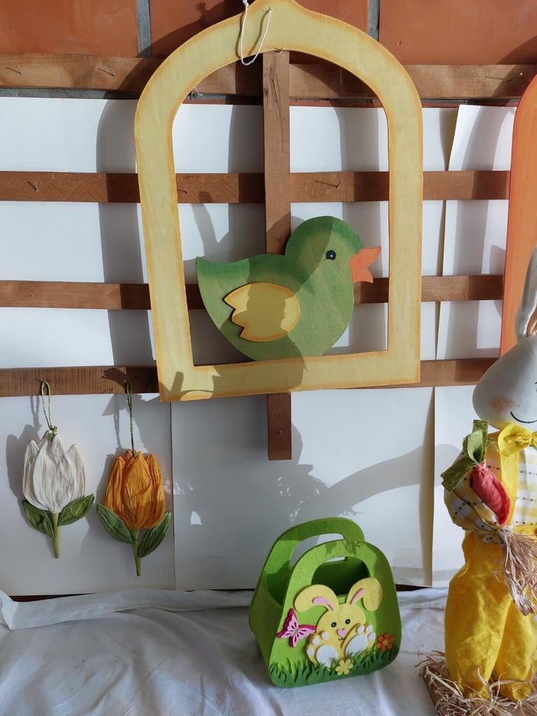 Paasversiering, Diversen, Ophalen