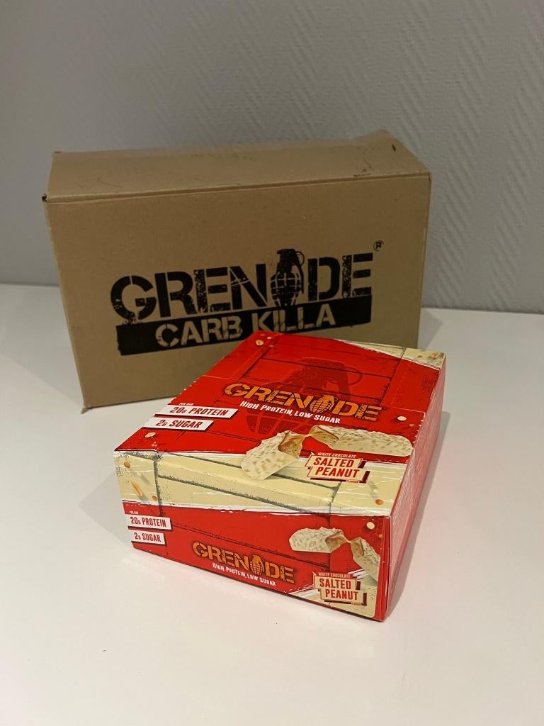 Grenade Salted Peanut Proteinbar DEAL, PowerSnack, Eiwitrijk, Diversen, Levensmiddelen, Ophalen of Verzenden