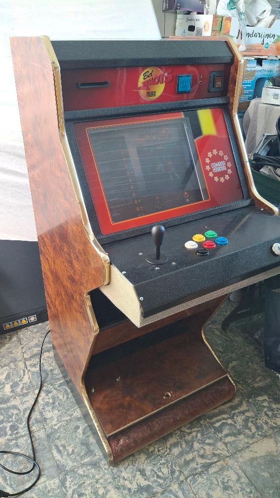 Omgebouwde gamekast (met pandora box) 1 player, Enlèvement, Comme neuf, Avec clés