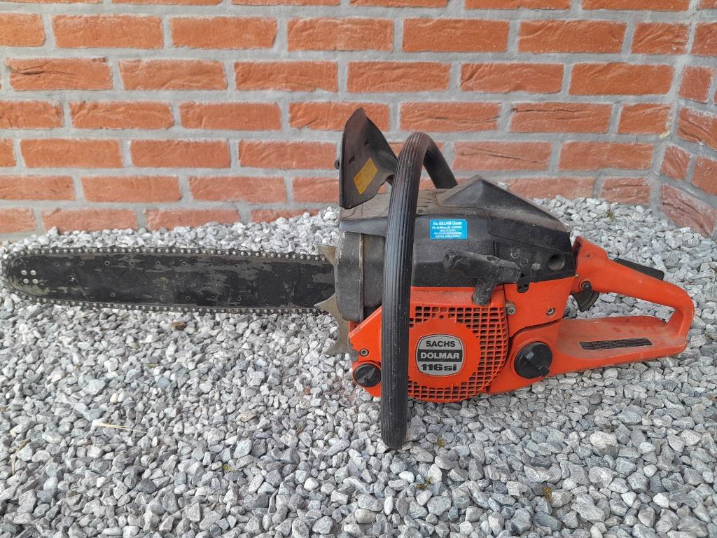 Tronçonneuse Dolmar, Enlèvement, Utilisé, Tronçonneuse