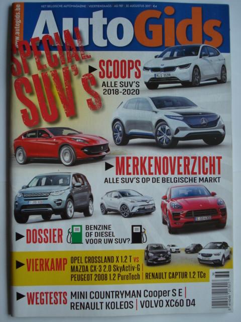 AutoGids 987 Renault Koleos Volvo XC60 Mini Countryman S E, Verzenden, Gelezen, Algemeen