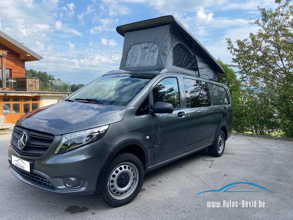 Mercedes-Benz Vito Extra Long Camper 4-Matic 4 Slaappl. 9G, Automaat, Chemisch toilet, Verwarmde buitenspiegels, Mercedes-Benz