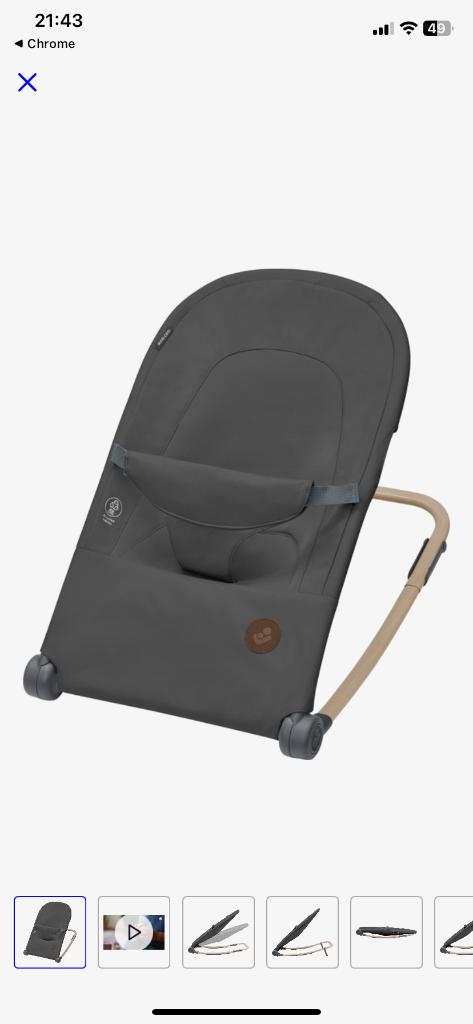 Maxi cosi wipper, Kinderen en Baby's, Ophalen, Zo goed als nieuw, Wipstoel, Overige merken