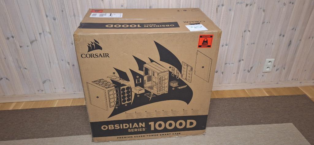 Corsair Obsidian Series 1000D Super-Tower Case, Ophalen, Nieuw