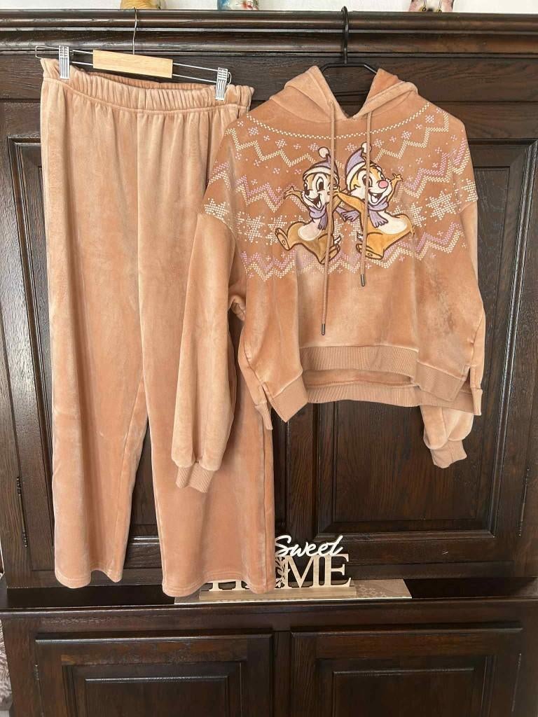 Ensemble pyjama d’hiver : Tic & Tac, Undiz, Enlèvement, Comme neuf, Taille 38/40 (M)