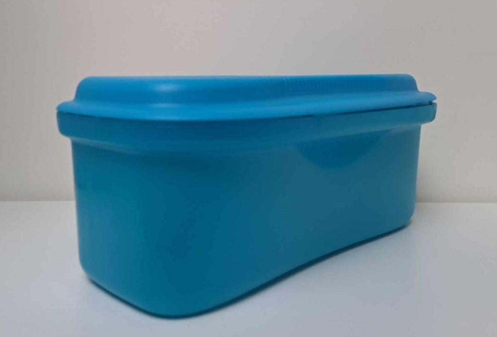 Tupperware™ « Maxi Cuiseur à Pâtes » 1,9 litre - bleu, Maison & Meubles, Cuisine| Tupperware, Enlèvement ou Envoi, Utilisé, Bleu