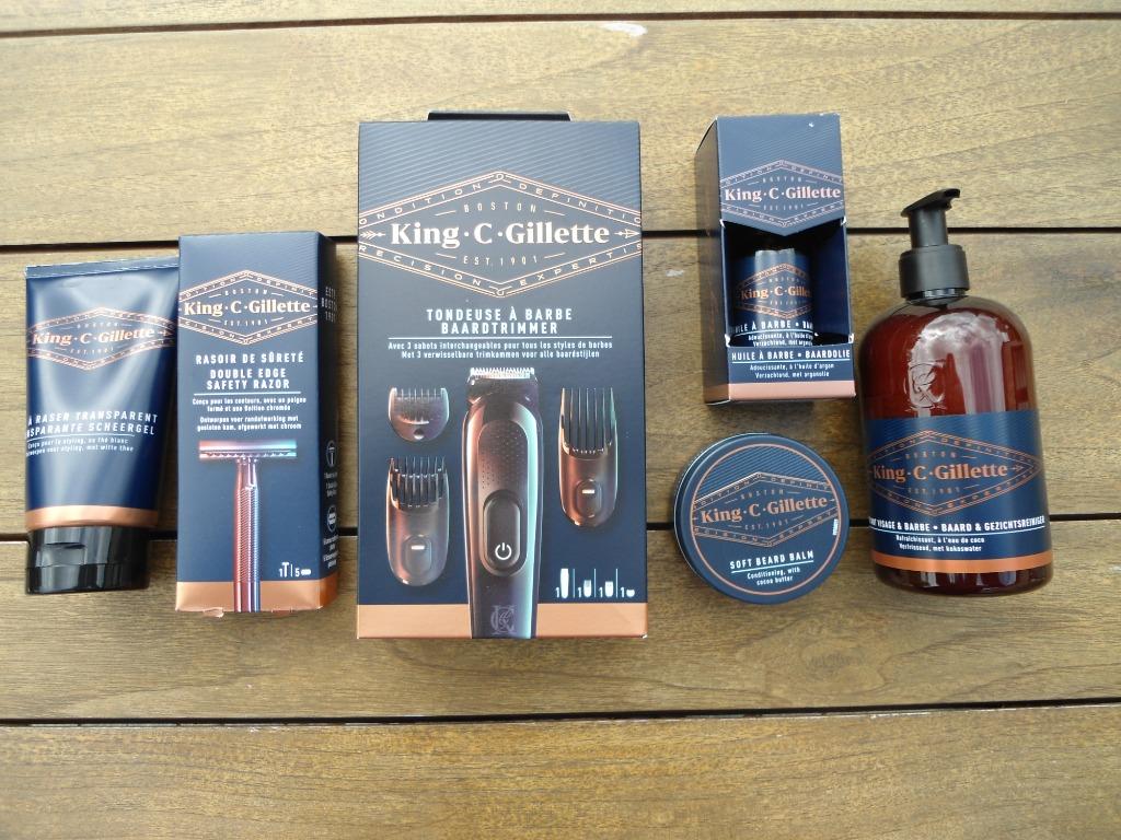nieuwe verzorgingsproducten voor mannen. King-C-Gillette, Ophalen of Verzenden, Nieuw