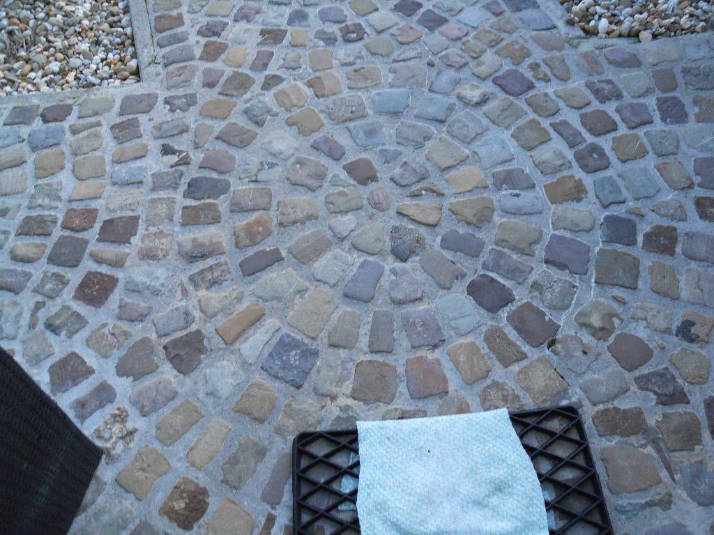 pave de rue, Jardin & Terrasse, Enlèvement, Utilisé, Pierre naturelle, Enduite