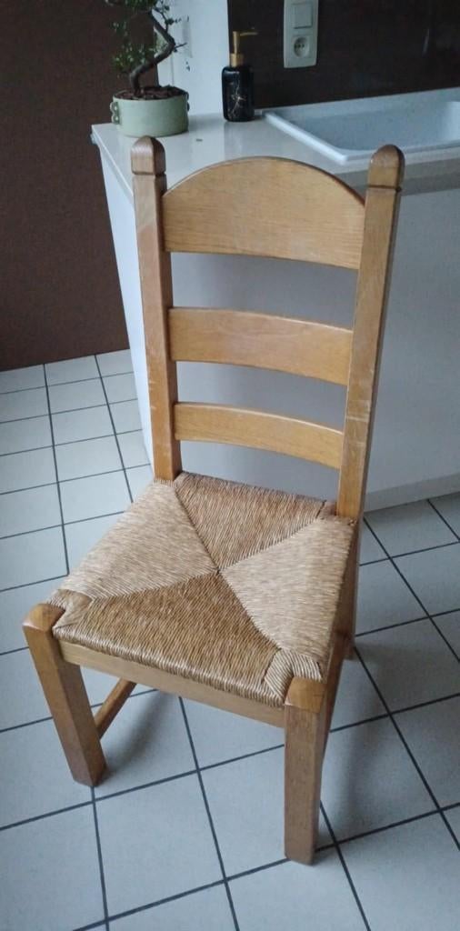 eiken stoelen, Ophalen, Gebruikt, Hout