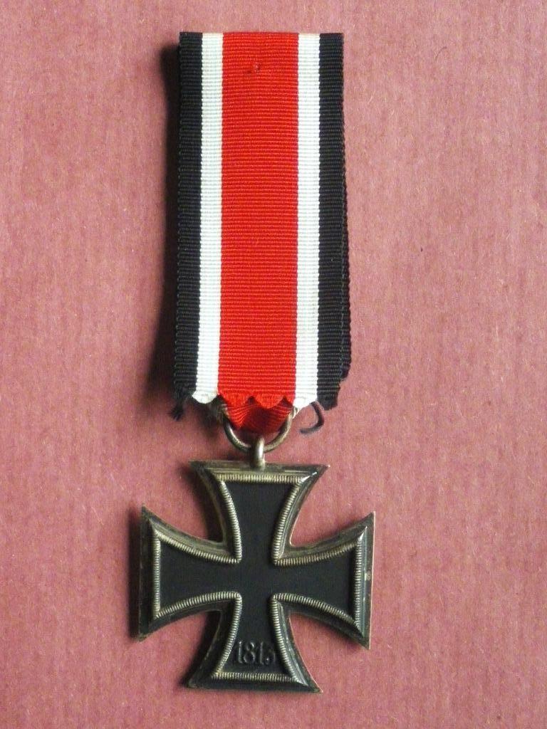 Croix de fer allemande de 1939 2ème classe anneau poinçonné, Collections, Objets militaires | Seconde Guerre mondiale, Armée de terre