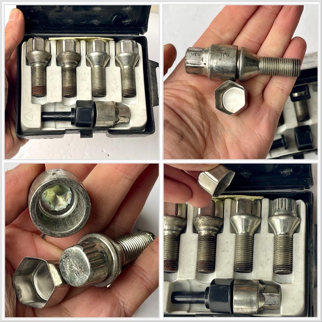 Boulons antivol + clès - pour jantes voiture, Enlèvement ou Envoi, Neuf, Daihatsu