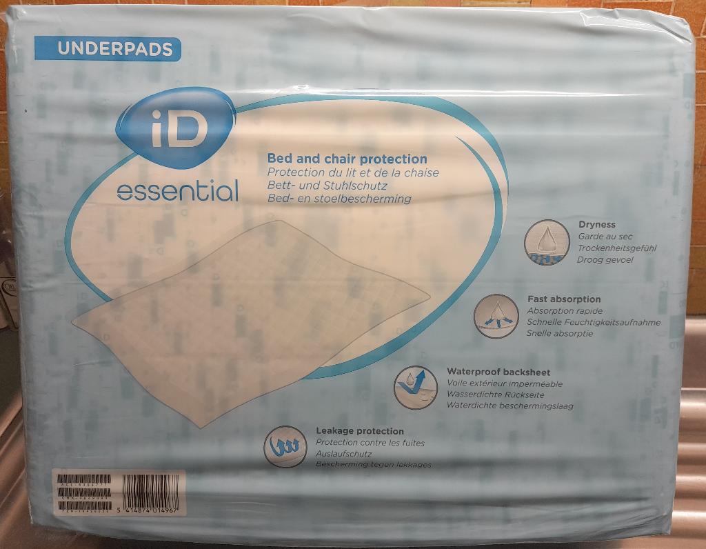 ID underpads - bescherming bed/stoel, Diversen, Verpleegmiddelen, Ophalen, Nieuw